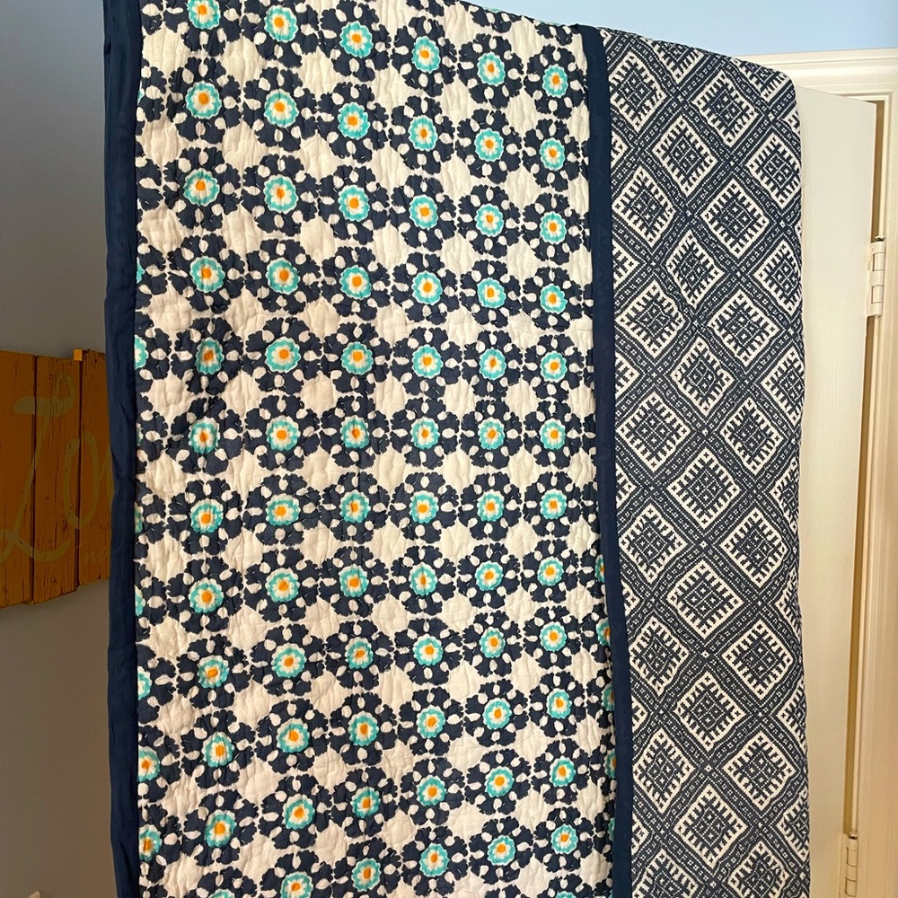 Masala Baby Quilt - Organic